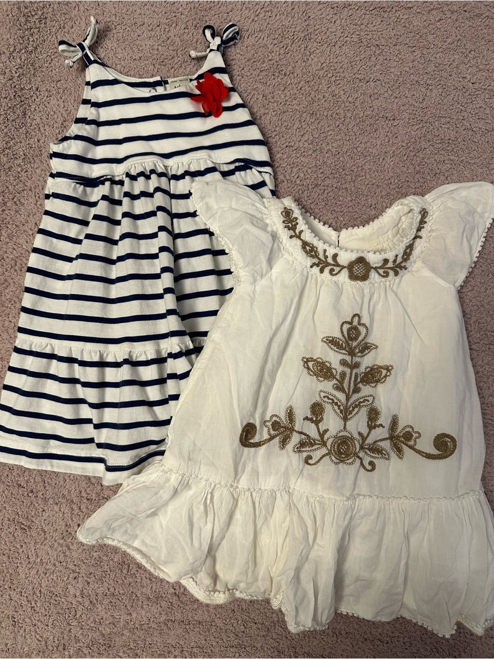 👗 12–18M Baby Girl Dress Bundle | Baby B’gosh + Old Navy 🌸
